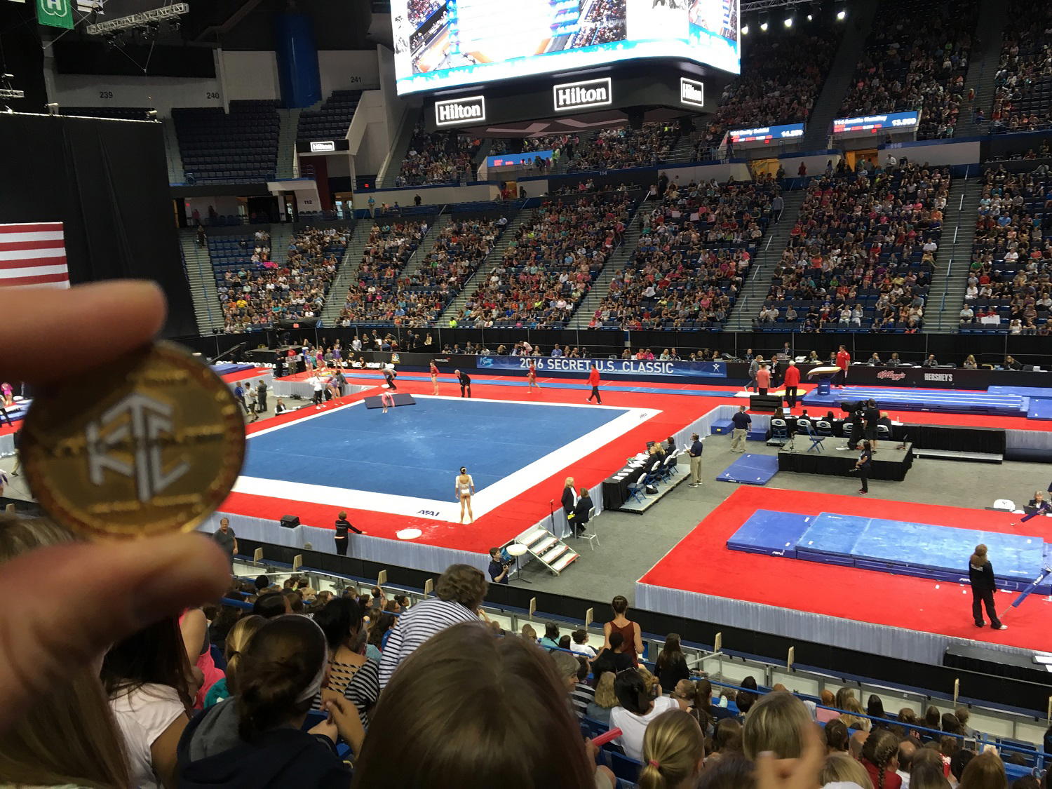 Nolaq at the US Gymnastics Championships